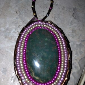 Beaded Bloodstone