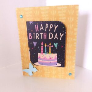 C67 Handmade A2 Happy Birthday Greeting card