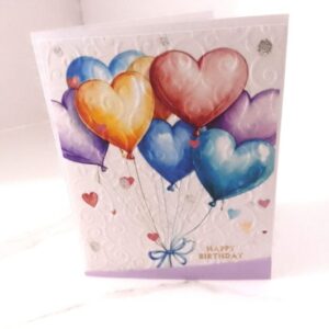 C 75 Happy Birthday greeting card
