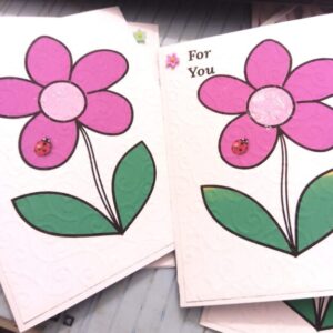 C76 For You, Life is tough and so are you, Supportive A2 greeting card