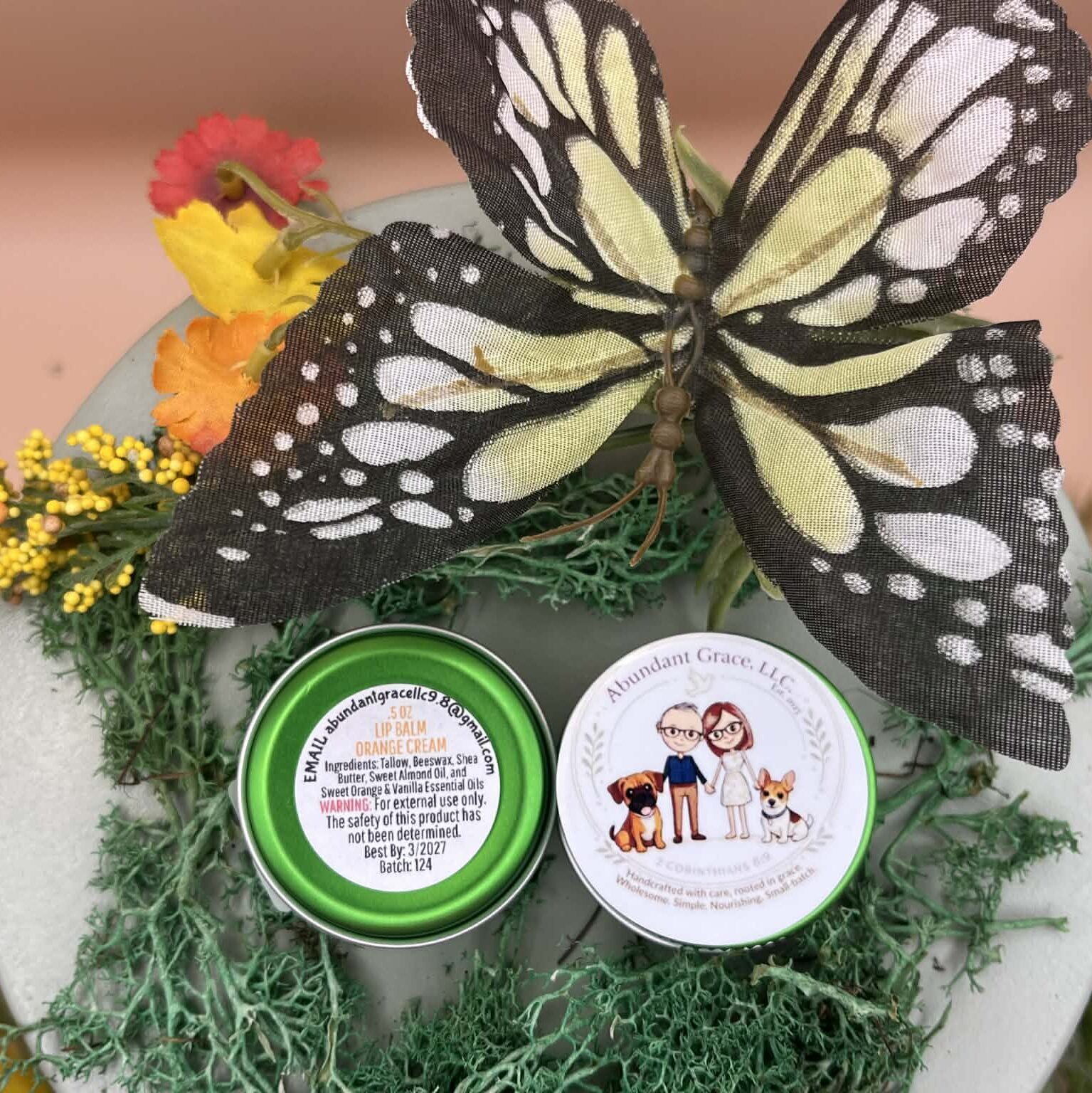 LIP BALM - ORANGE CREAM