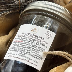 VANILLA SIMPLE SYRUP