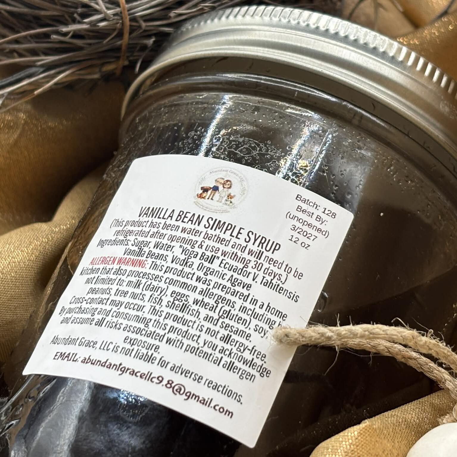 VANILLA SIMPLE SYRUP